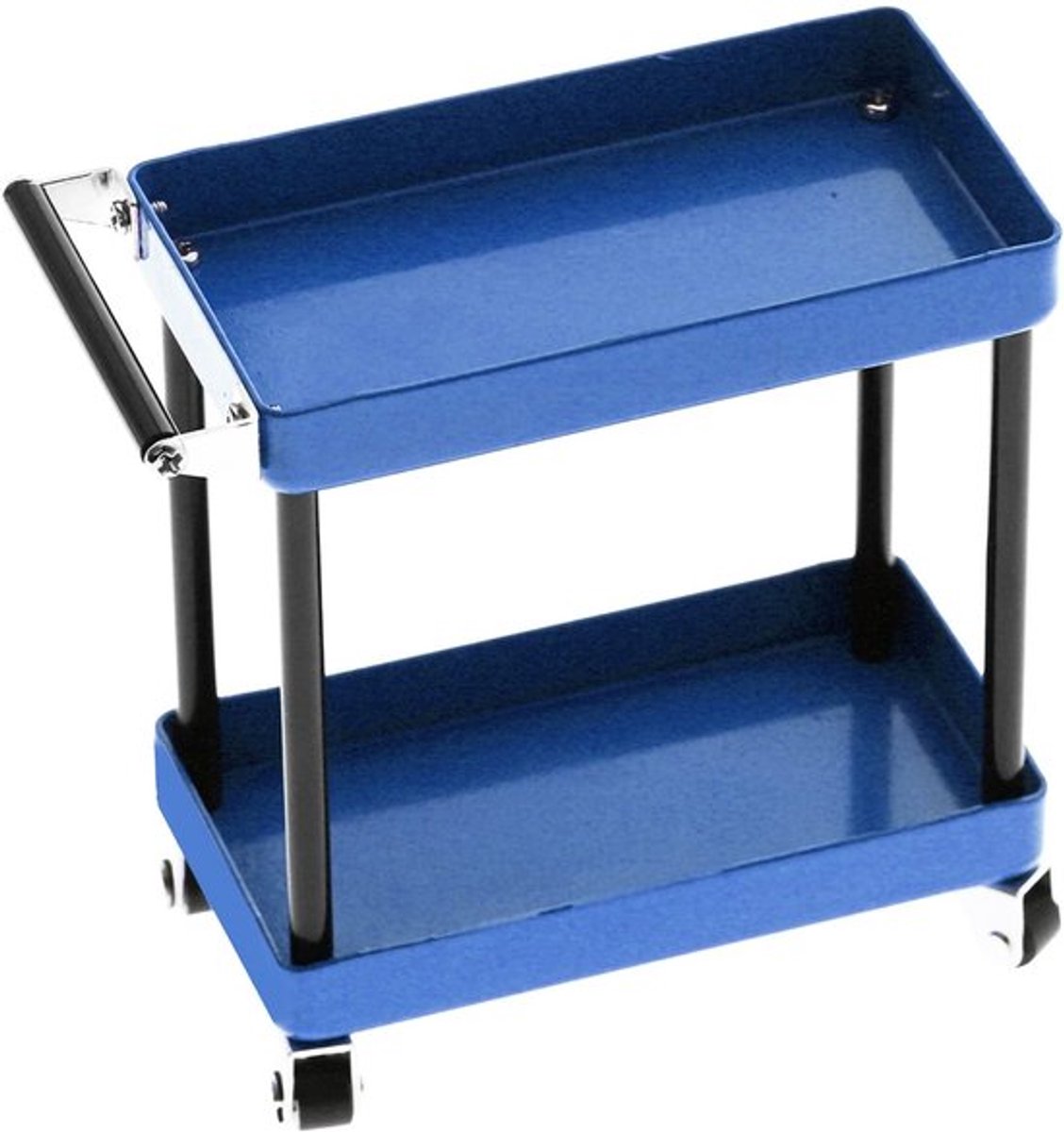 Gereedschap Trolley - Mini Opslag Wagentje met Wielen - Betrouwbaar en Praktisch - Compact Formaat - Voor Werkplaats/Garage - Duurzaam Vakmanschap - Gereedschapswagen