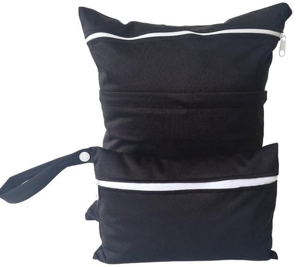 Stoffen Luiers - Natte Zak met Ritssluiting - Luiertas - Organizer - Opvouwbaar - Lichtgewicht - Waterdicht TPU - Opbergtas