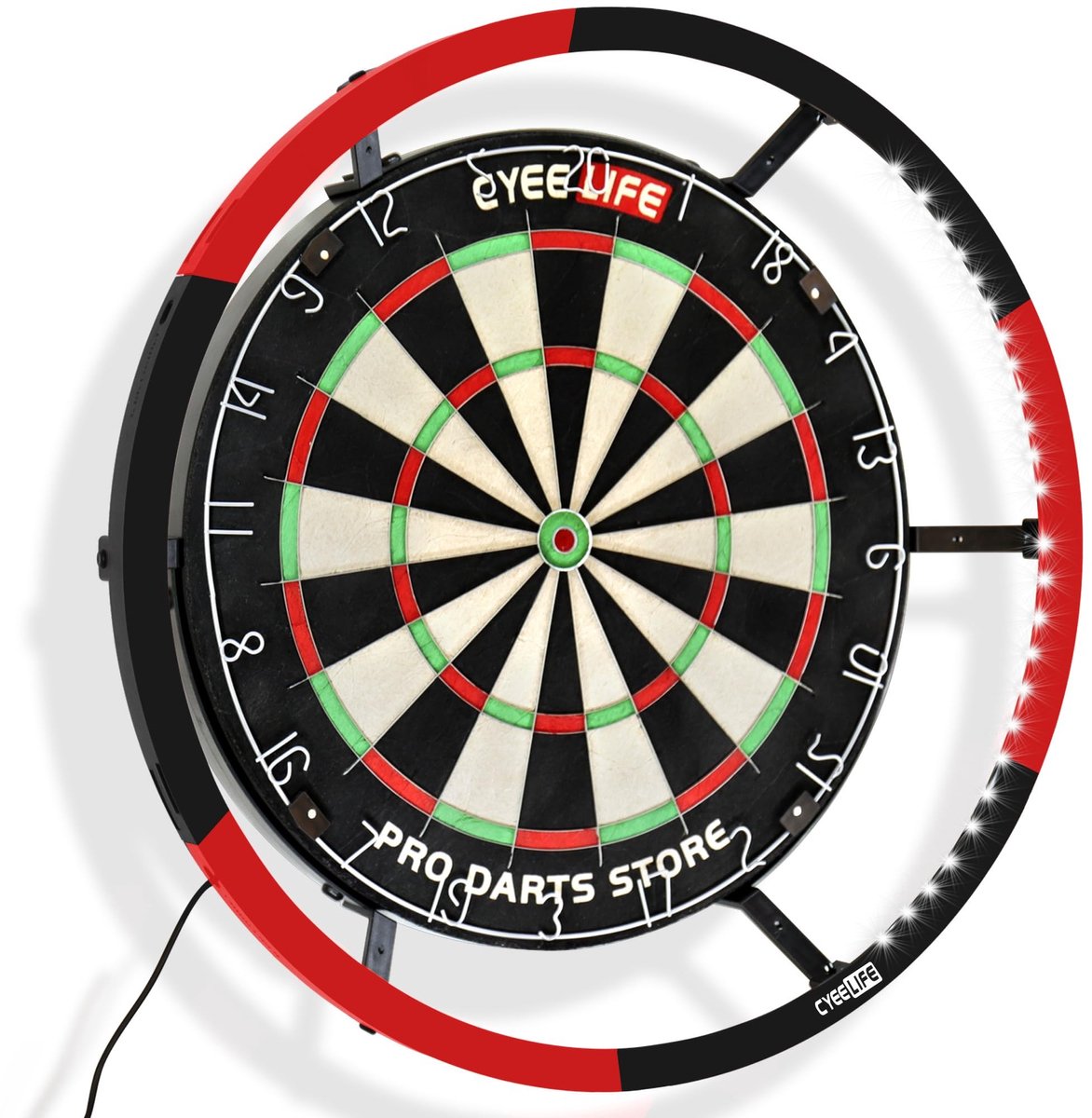 Solidchoice - 360° LED Dartboard Licht met Modulaire Bouw en USB Voeding