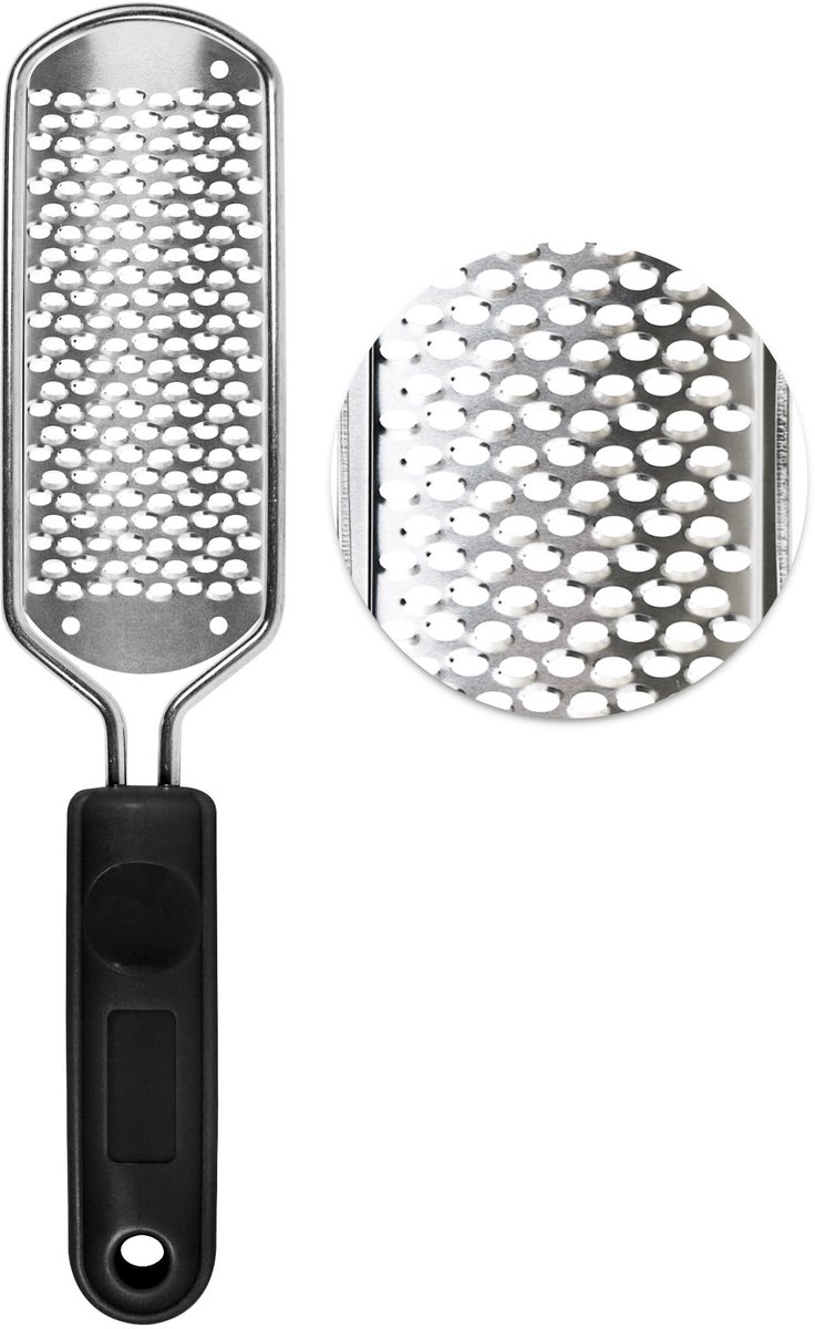 Solidchoice - Voetvijl voor Pedicure met RVS Exfoliator