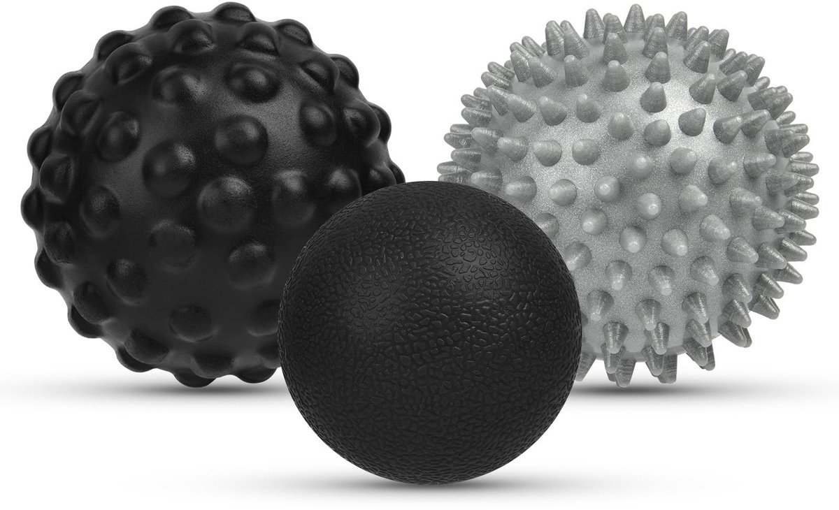 Solidchoice - Set van 3 Massageballen voor Spierspanning