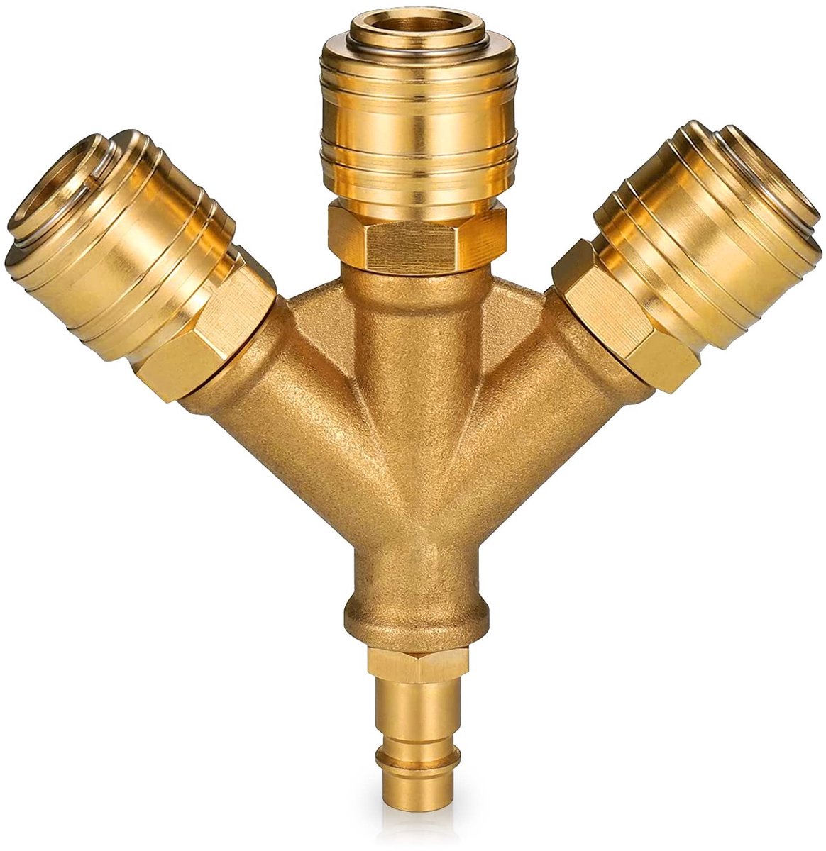 Solidchoice - 3-Weg Compressed Air Distributor met Koppelingen
