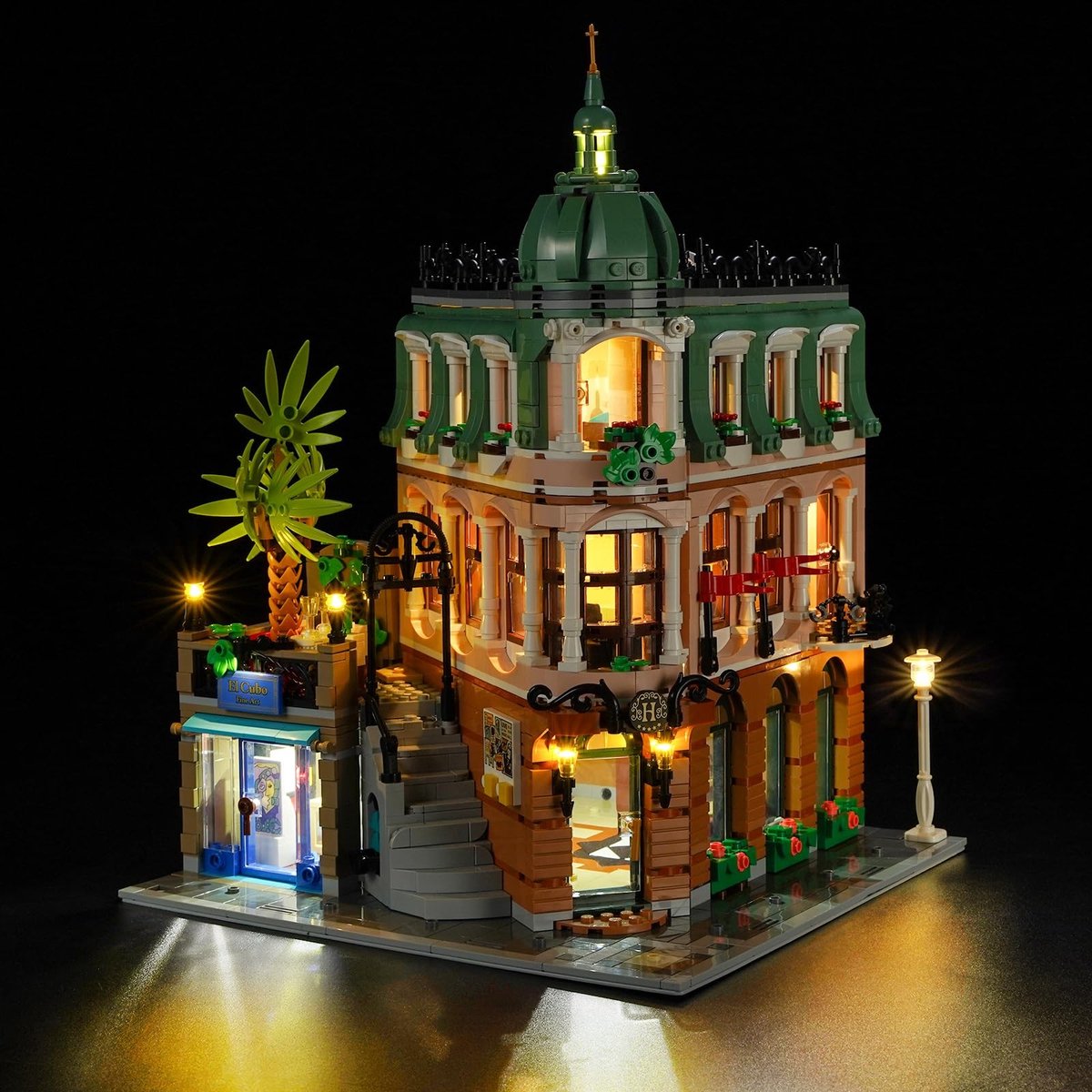 Solidchoice - LED Verlichtingsset voor Bouwstenen Boutique Hotel