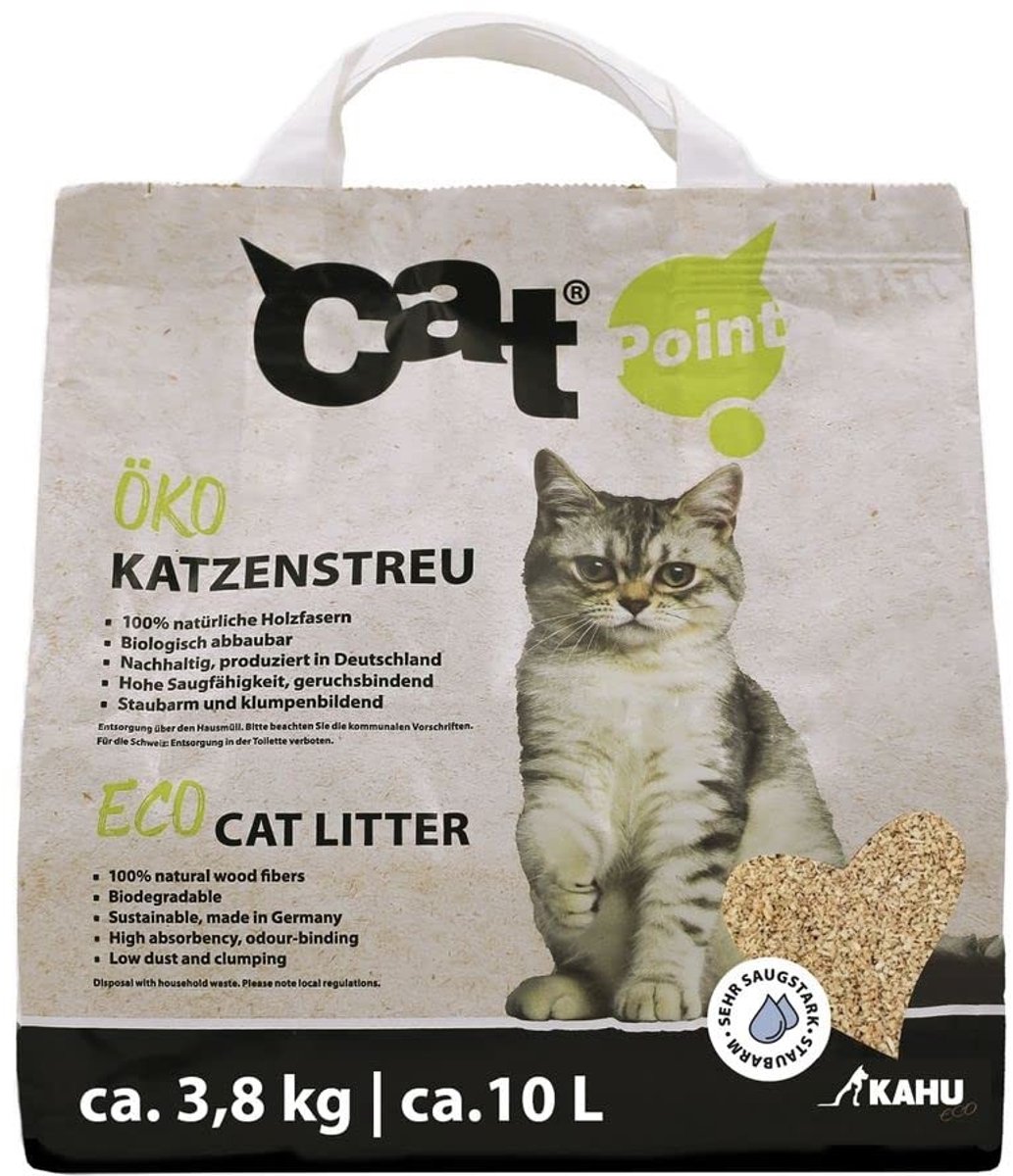 Solidchoice - 100% Natuurlijke Klonterende Kattenbakvulling 10L