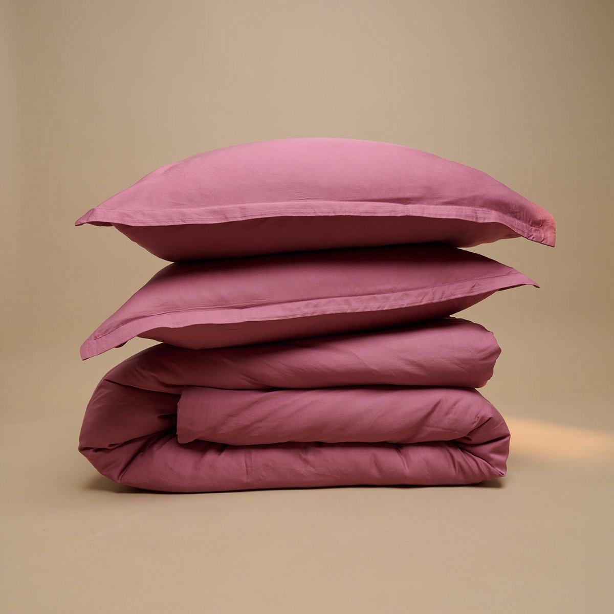 Coco & Cici - TENCEL Twill Dekbedovertrek Dusty Rose - 200x200 + 2 kussenslopen 60x70