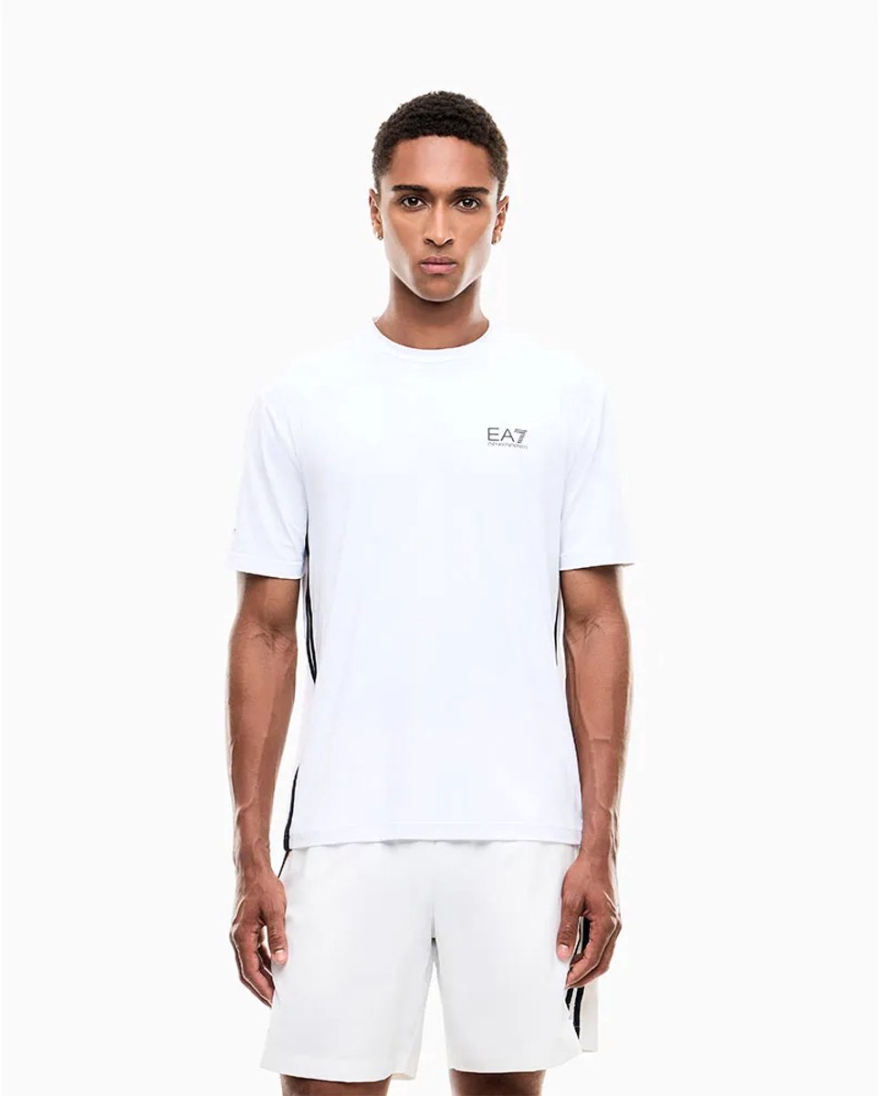 Ea7 Emporio Armani 7m002486_af13689 T-shirt Met Korte Mouwen Wit S Man