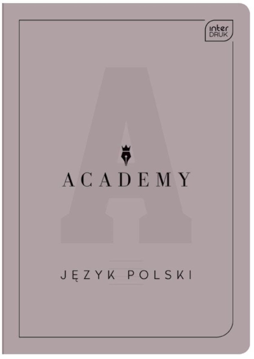 Notitieboek A5/60K met lijntjes Polski Academy-lijn (10 stuks)