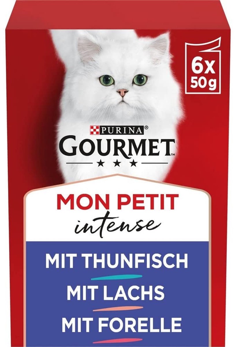 Solidchoice – Nat Kattenvoer met Tonijn, Zalm en Forel – 6x50g