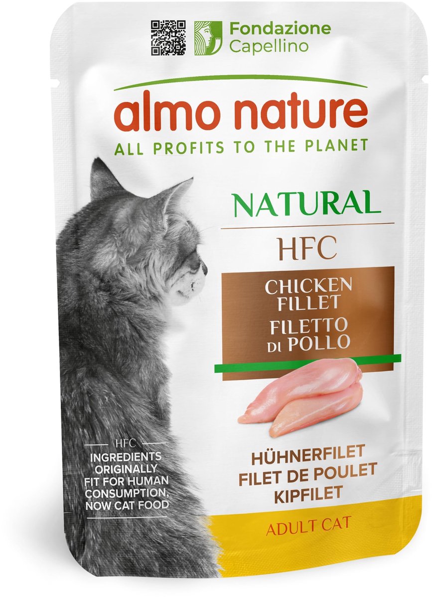 Solidchoice - Natuurlijke Kattenvoer in Blik - Kipfilet - 55g, 24 Stuks