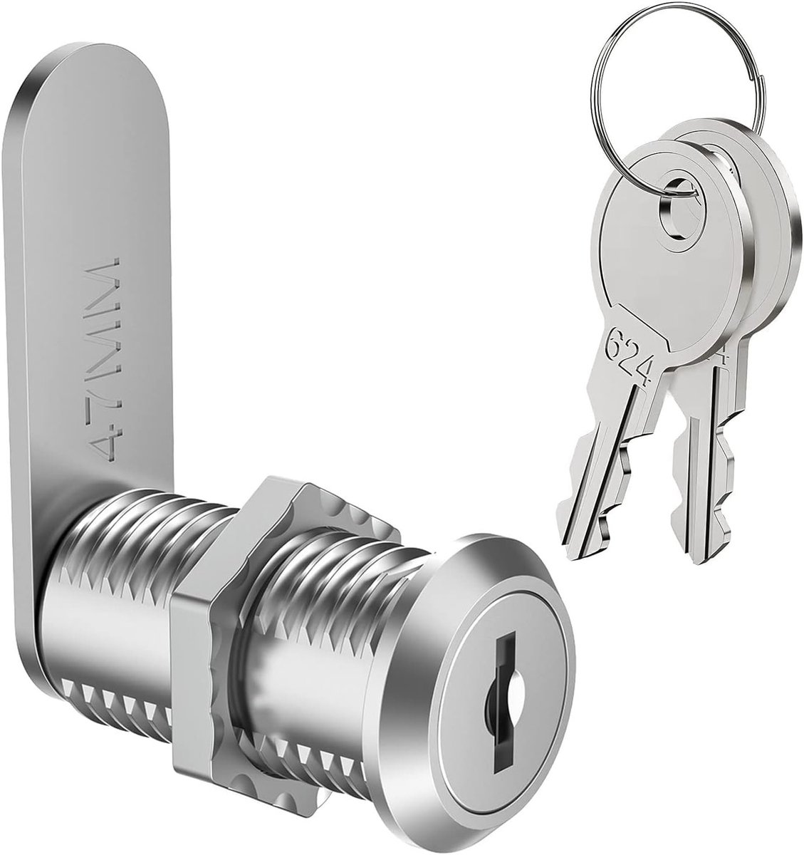 Brievenbusslot - Zilver - 30 mm - Zinklegering - Voor Kasten en Meubels