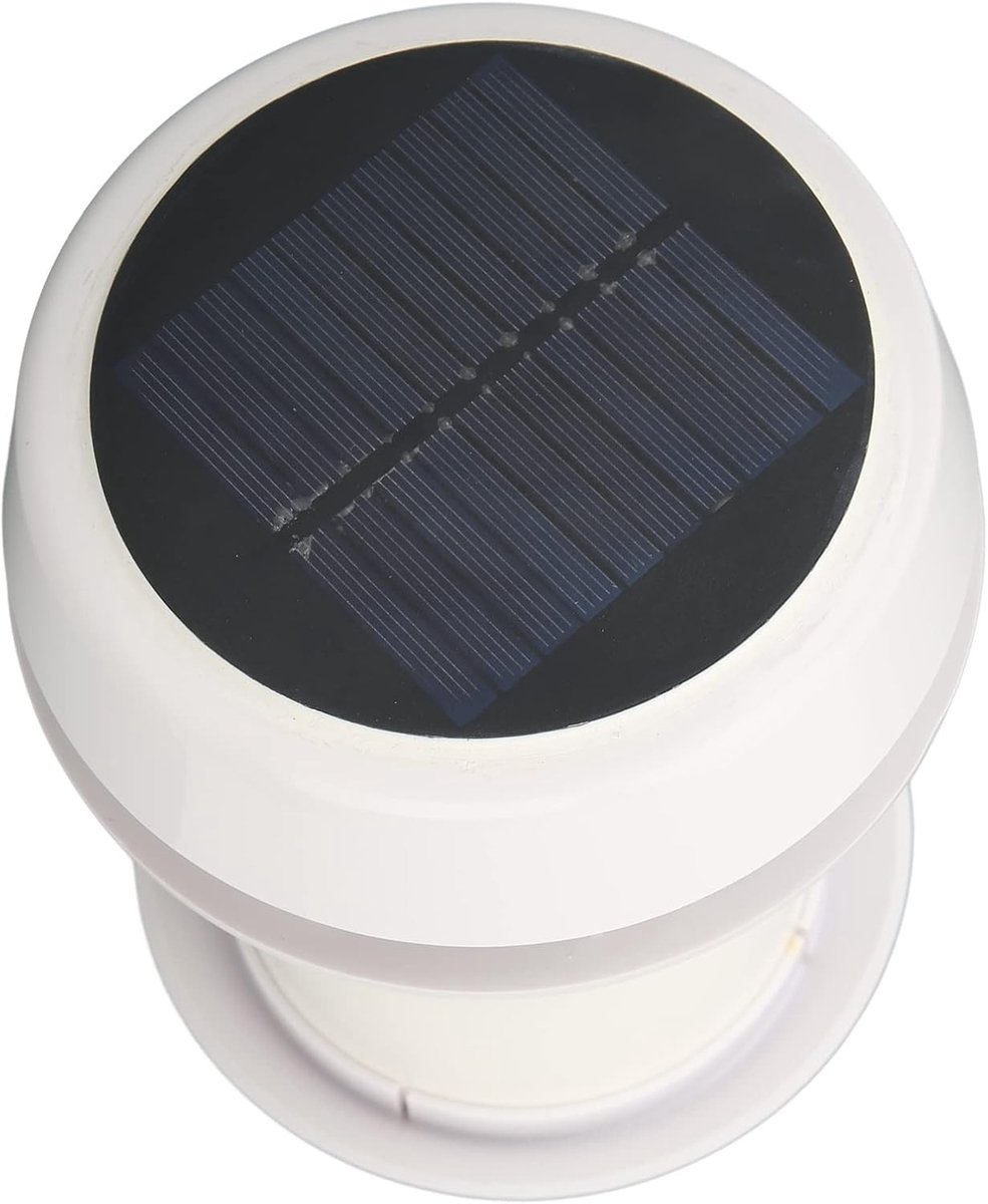 Stille Zonneventilator voor Daken - Ideaal voor Campers, Caravans en Schepen met Eenvoudige Installatie