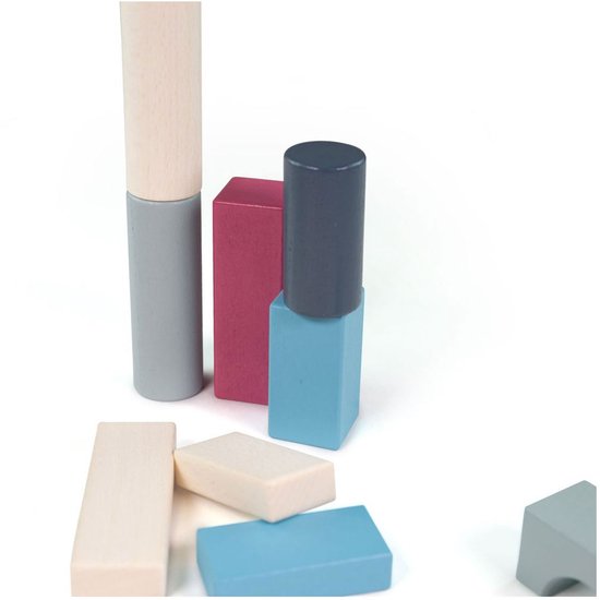 Bigjigs Trommel van 50 Blokken FSC 100% van Bigjigs — afbeelding 3
