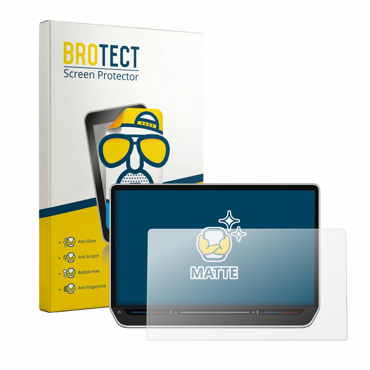 BROTECT - Screenprotector voor Volkswagen Passat B9 Discover Pro Max 15" 2026 - Folie Beschermfolie matte