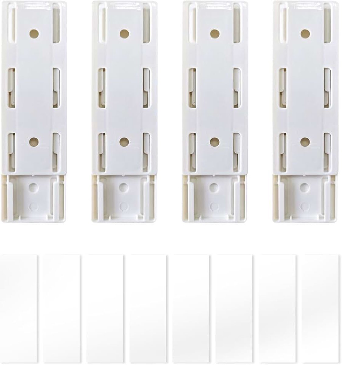 4 stuks wandbevestiging zonder boren, wandkabelhouder voor muren en kantoren, wandbevestiging, zelfklevende wandbevestiging, voor woonkamer, keuken, kantoor