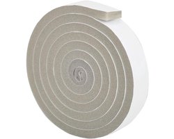 Raamafdichtingsstrips, zelfklevende afdichtingsstrips voor deurnaden, geluids-, stof- en winddicht, geschikt voor PVC schuiframen (grijs, 3 cm breed, 2 m lang).