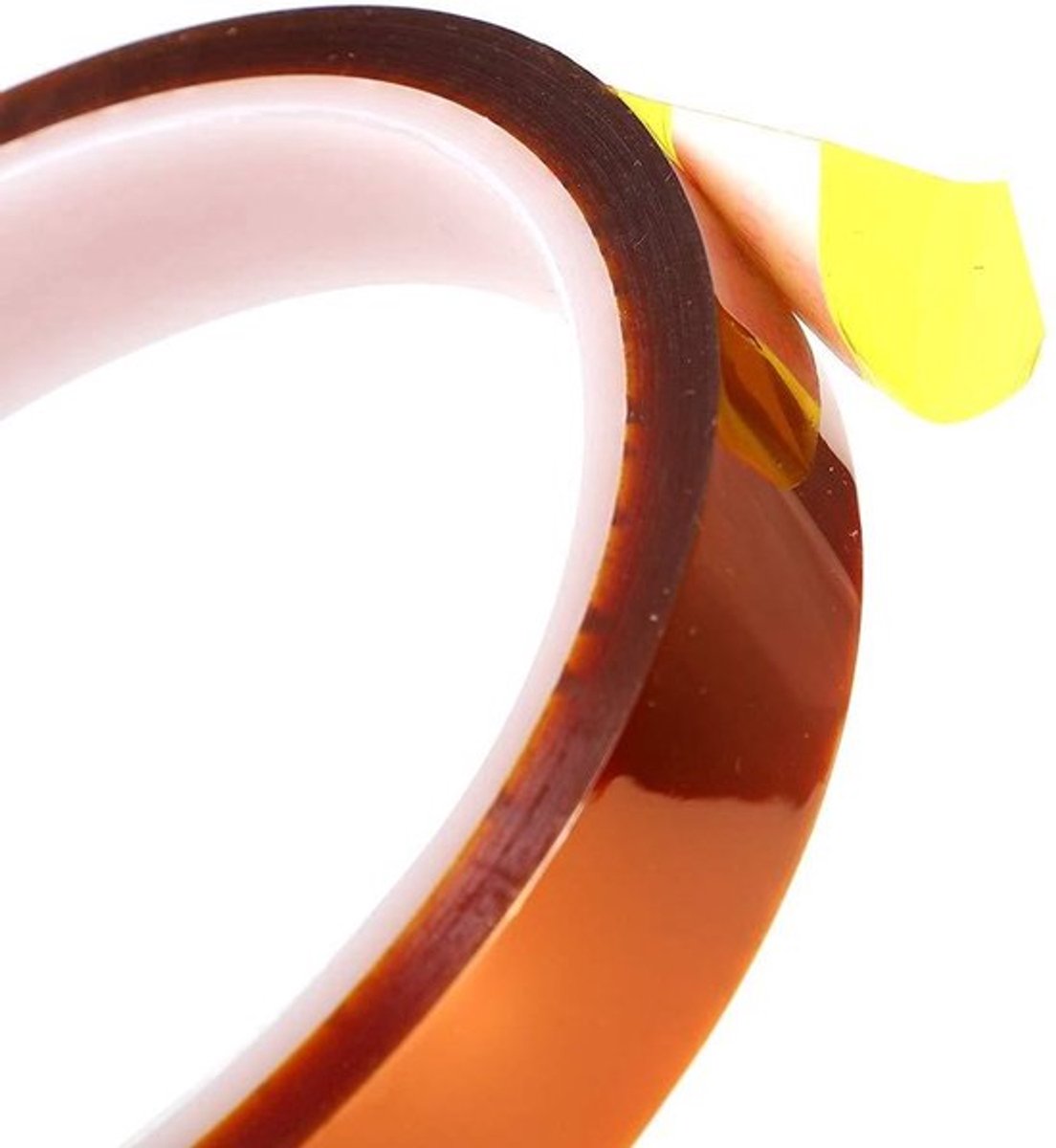 Hoge Temperatuur Tape voor Printplaten Isolatie en Etsen - Hittebestendig Polyimide Film - 662 Graden - 2 Rollen (15 mm)