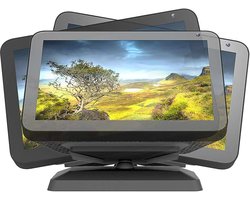 Amazon Echo Show 8 (1st & 2nd Gen) Tripod Holder 360° Adjustable Metal Accessory Stand Tilt Echo Show 8 Easily Forwards or Back to Improve Viewing Angle (Black) A344