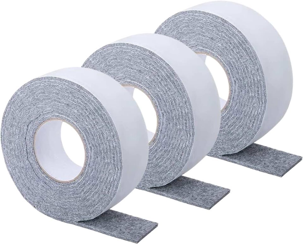 3 stuks snijdbare, zelfklevende absorberende raamafdichtingsstrips, waterblokkering en condensbescherming, voor badkamer, douche, slaapkamer en balkon