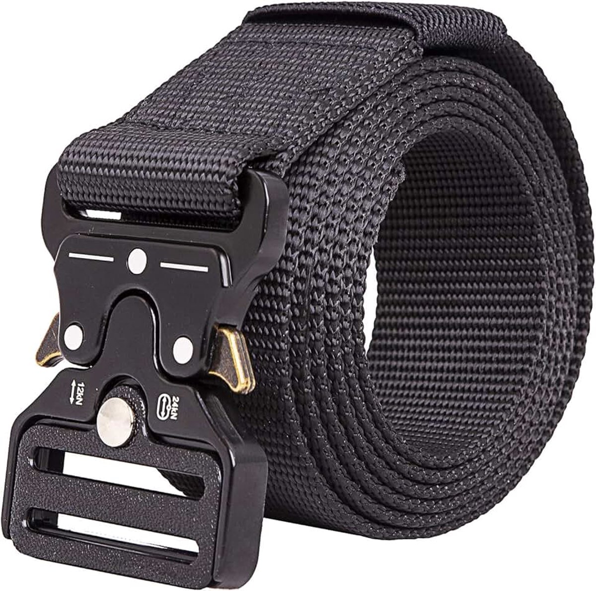 - militaire riem - voor intensief gebruik - tactische riem - 4 cm breed - totale lengte 140 tot 180 cm