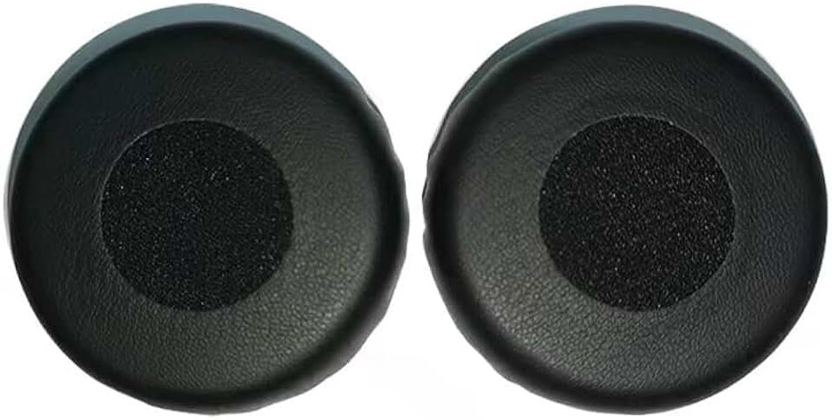 Oorkussens voor Jabra Evolve 75/75+/75UC/75MS Hoofdtelefoon, Vervangende Kussens voor Jabra Evolve 75MS/75UC/75+/75, Zacht Eiwitleer (Zwart) | Oorkussens voor Jabra Evolve 75MS/75UC/75+/75
