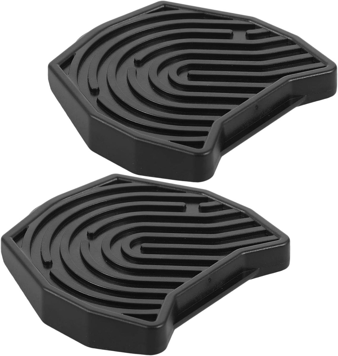Fietspedalen - Fietsaccessoires Kinderfiets - Fietsen Buiten - Antislip Ontwerp - 7 x 7 x 1 cm - Zwart