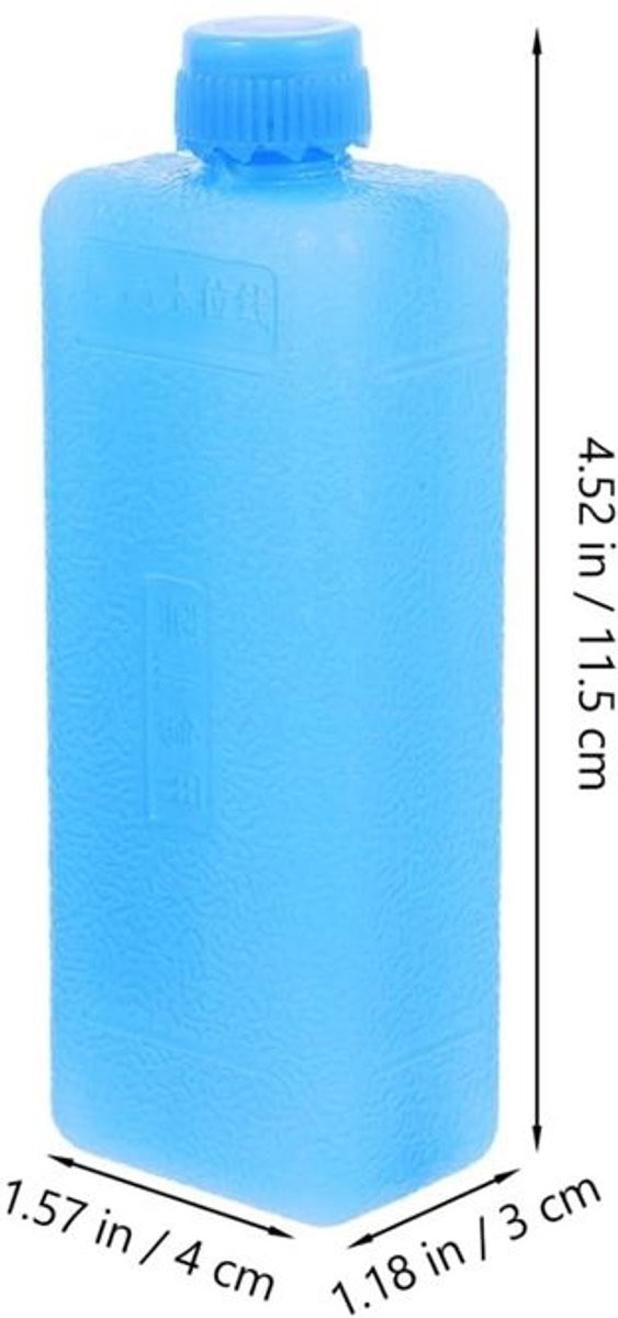 LISM-Verpakking met 10 draagbare, herbruikbare ijsblokjes voor airconditioning, geschikt voor het koelen van voedsel tijdens opslag.