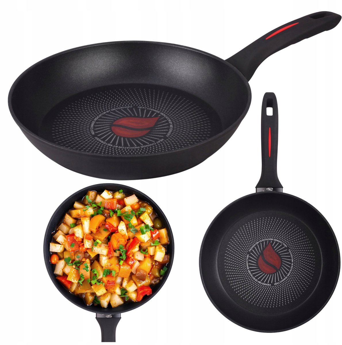 Elegance Koekenpan 28cm met Thermo Point - Geschikt voor Inductie