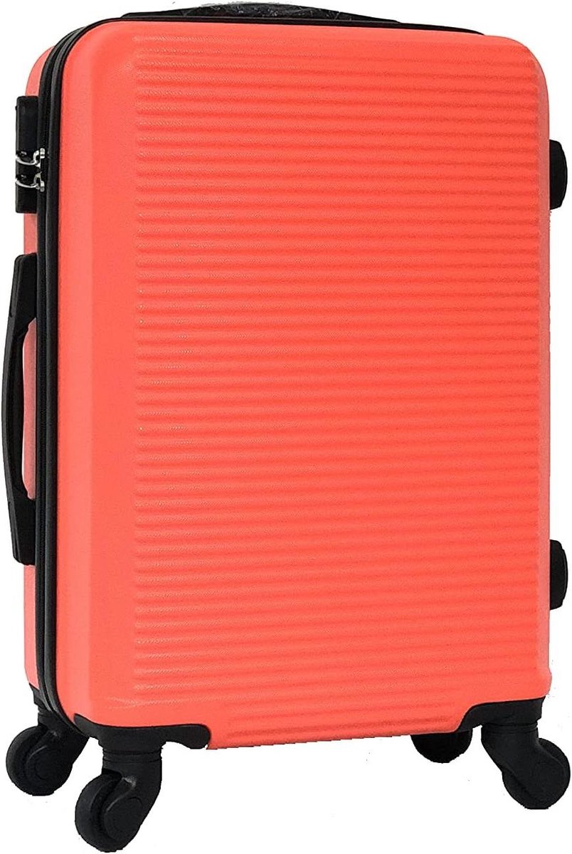 Handkoffer - Cabine bagage - Weekend trip - Hard materiaal - 55 x 35 x 20 cm - Oranje