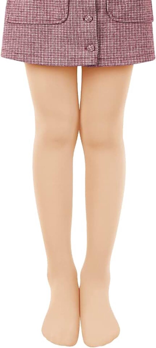 Balletpanty voor meisjes, danspanty met voet, 80 DEN, ondoorzichtig, microvezel, maat 86 -152, kleur 27251