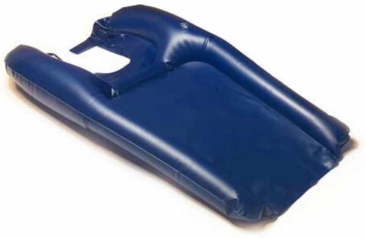 Haarwastafel, opblaasbaar