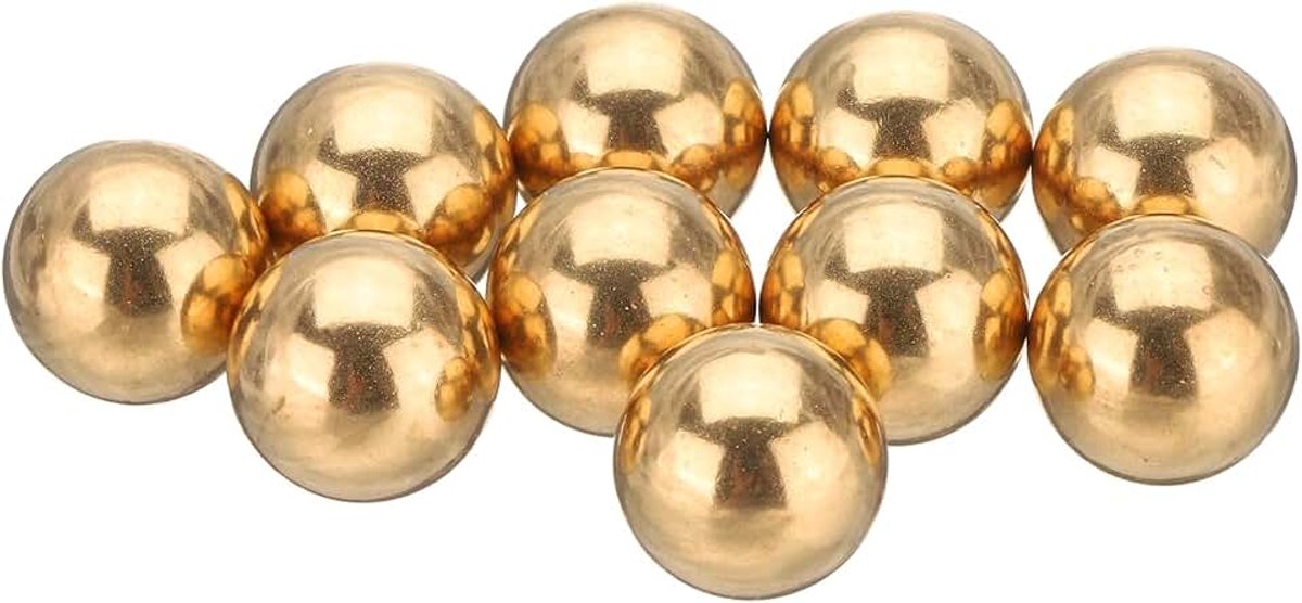 H62 G100 precisie-ballen van messing, 13 mm, voor industrie-, machine-, automobiel- en doe-het-zelfkogels