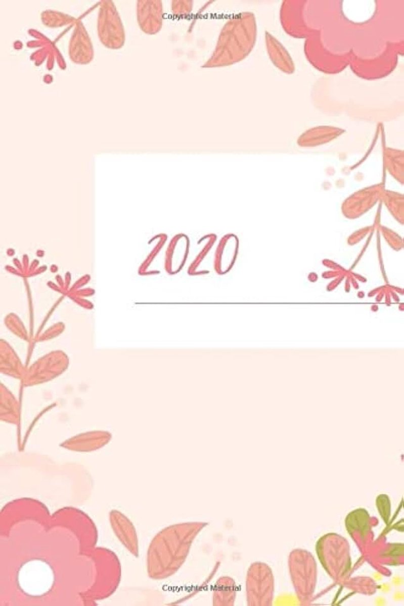 2020: agenda 2020 settimanale