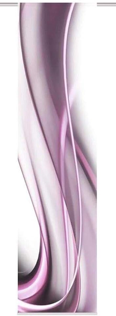 Panel Blind Digitale Print Decoratieve Stof, Polyester, Berry, 0,2 x 60 x 245 cm