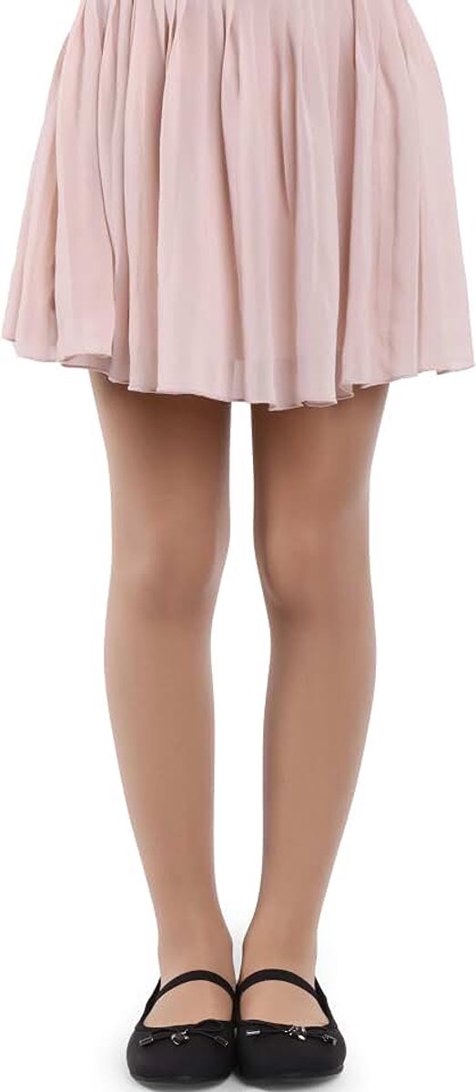 Panty voor meisjes - Elegante en comfortabele panty voor meisjes voor elke gelegenheid, school en outfit - Veelzijdige, dunne en transparante meisjespanty - Made in Italy