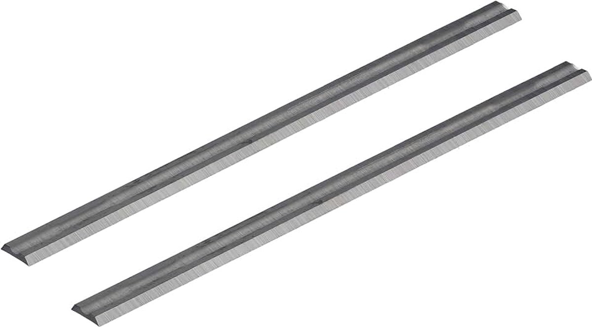 Mb-m 2 stuks schaafmessen 82mm voor Bosch, Makita, Metabo, AEG, en nog veel meer. Handschaaf (HM) hardmetaal
