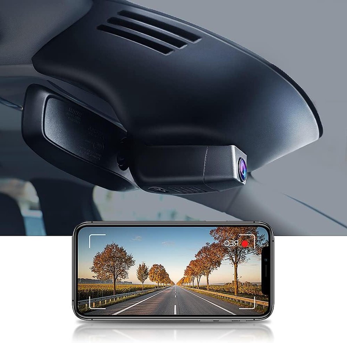 Dashcam - Autocamera Recorder - Veilig Rijden Vastleggen - OEM Geïntegreerde Stijl - 4K UHD Resolutie - Zwart