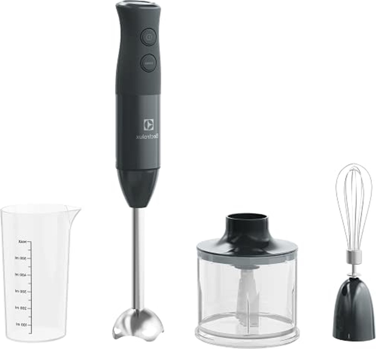 Staafmixer - Keukenmixer - Maaltijden Bereiden - TruFlow Technologie - 600 Watt - Zwart