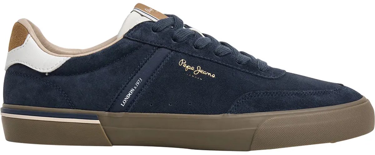 Pepe Jeans Kenton Suede Schoenen Blauw EU 40 Man