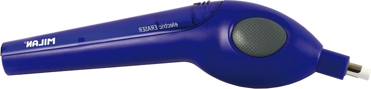 Elektrische Gum - Oplaadbare Gum - Tekenen en Schetsen - Inclusief Reservemateriaal - 13 Onderdelen - Blauw