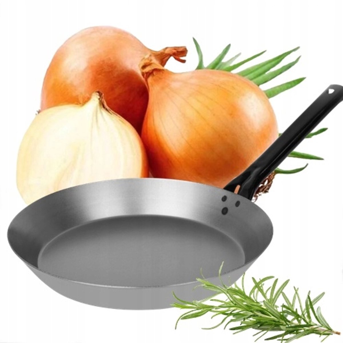 Spinwar Stalen Pan 28 cm - Duurzaam & Veelzijdig