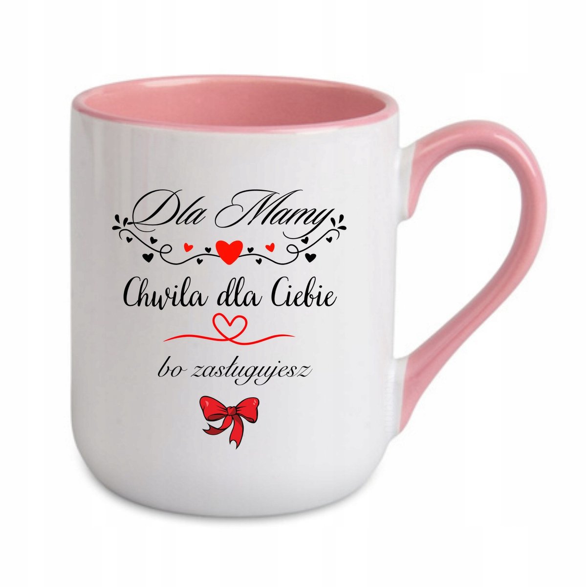 Rode Mok "Moment Voor Jou" 330ml - Perfect cadeau voor mama