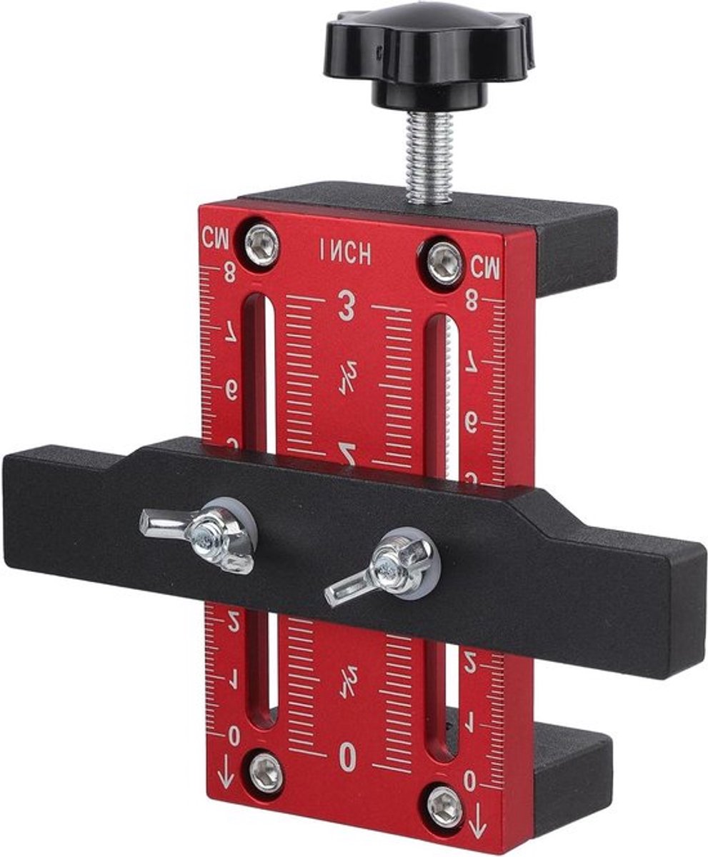 Kastdeur Installatie Gereedschap van Aluminiumlegering voor Precieze Positionering - Handige Kast Hardware Mal - Ideaal voor Kastdeur Scharnieren
