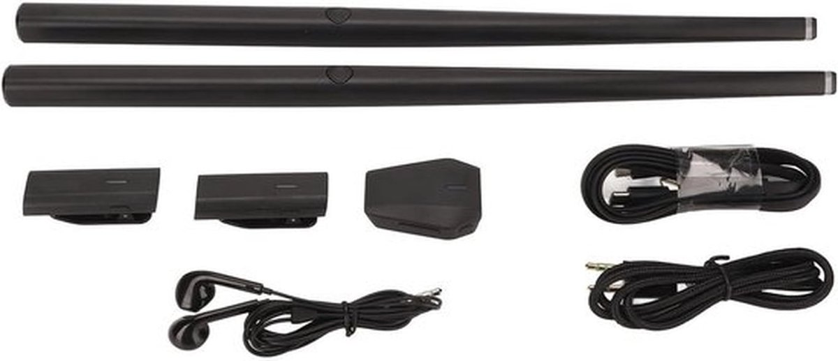 Draagbare elektronische drumkit met MIDI-ondersteuning en digitale percussie voor beginners en volwassenen met lesprogramma's