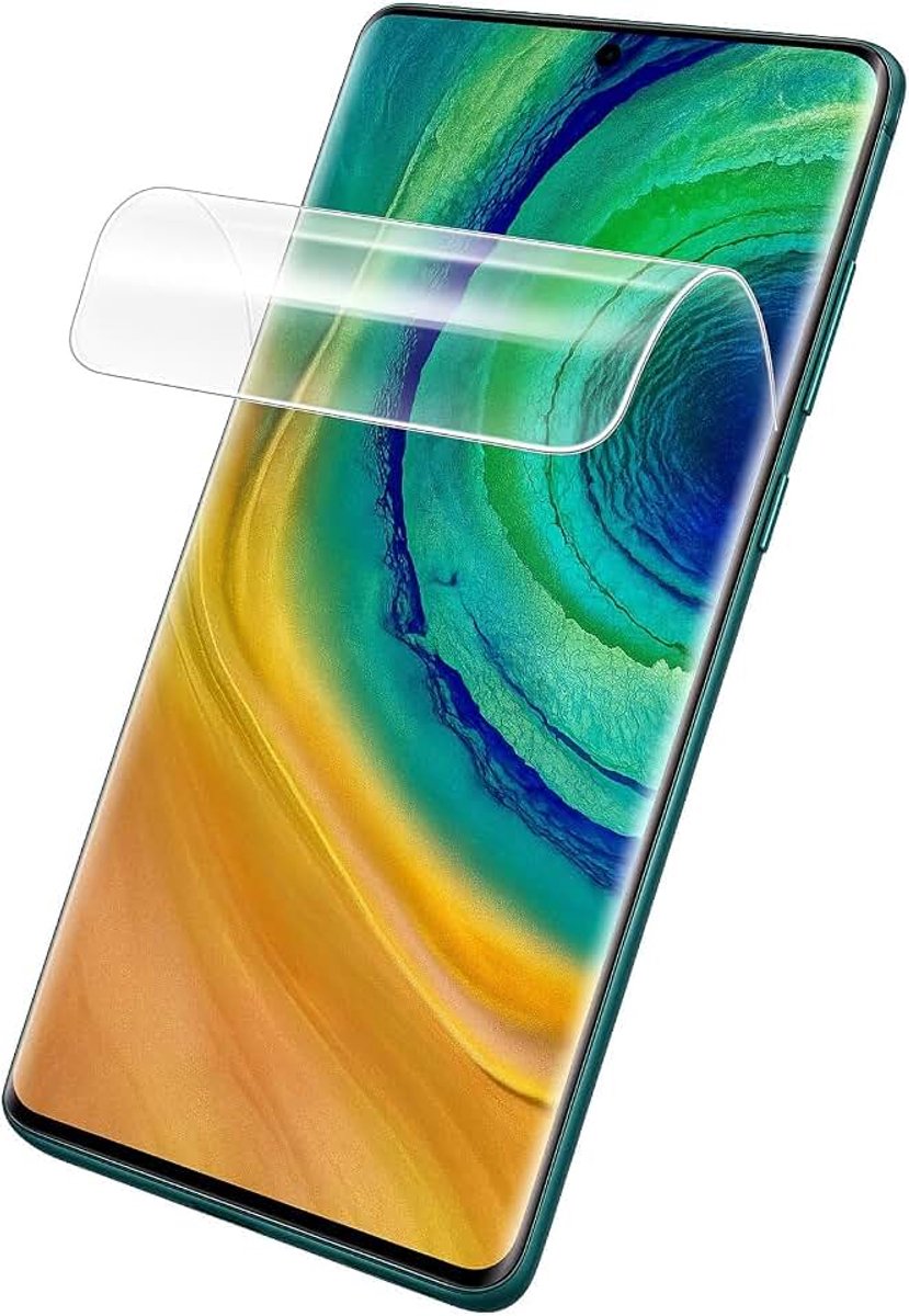 [2 Stuks] Hydrogel Film voor Xiaomi Redmi Note 12s Hooggevoelige Beschermende Flexibele Schermbeschermers Volledige Dekking Screen Protector (HD Transparante)