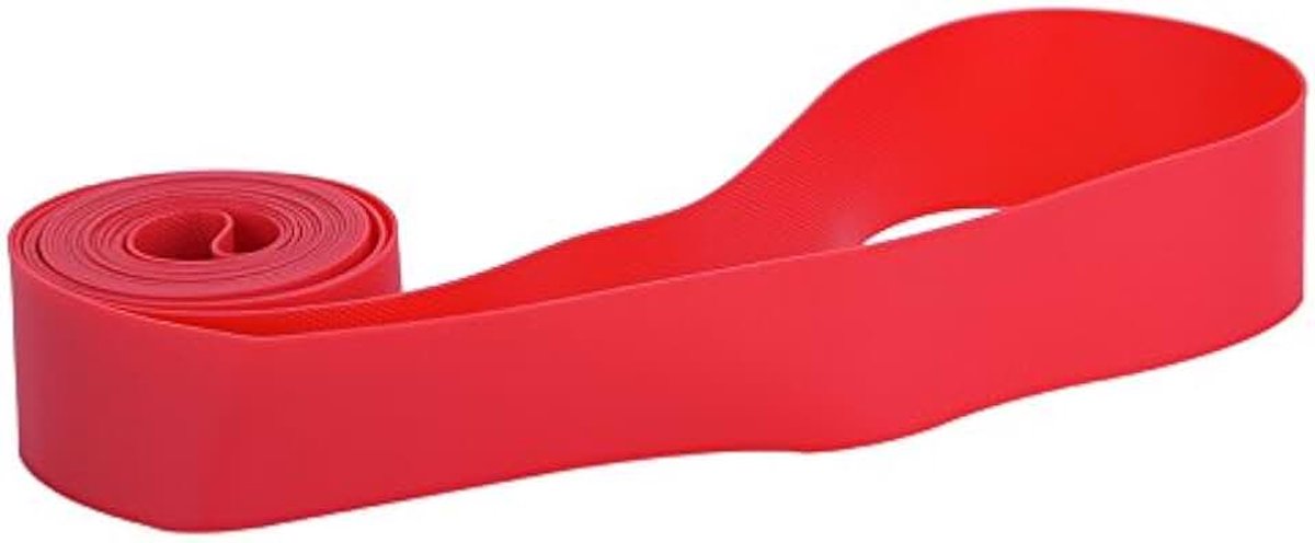 Health Gear Fietsband voering, 2 stuks PVC fiets velgband mountainbike band bescherming band, anti-lek wiel velgband, rood