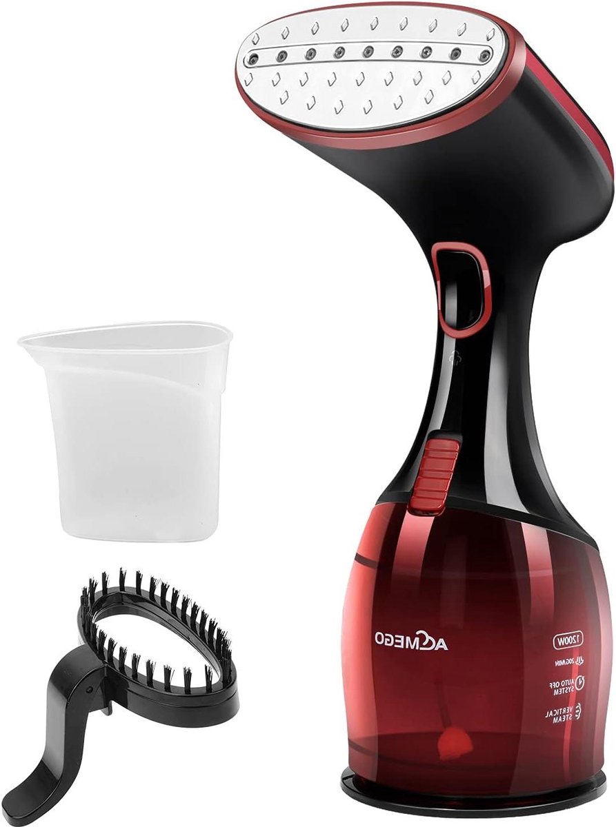 Draagbare Stomer - Kledingstomer Handheld - Kreukels Verwijderen - Snelle Opwarming - 300ml Tank - Wit