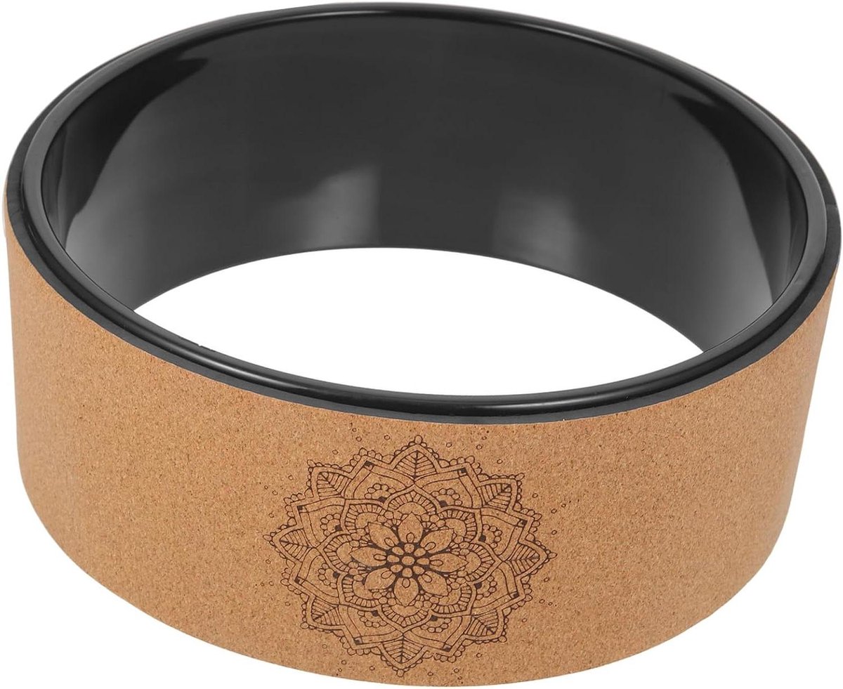 Yoga Wiel - Rugroller Hulpmiddel - Flexibiliteit Verbeteren - Milieuvriendelijk Materiaal - 32 cm Diameter - Niet gespecificeerd