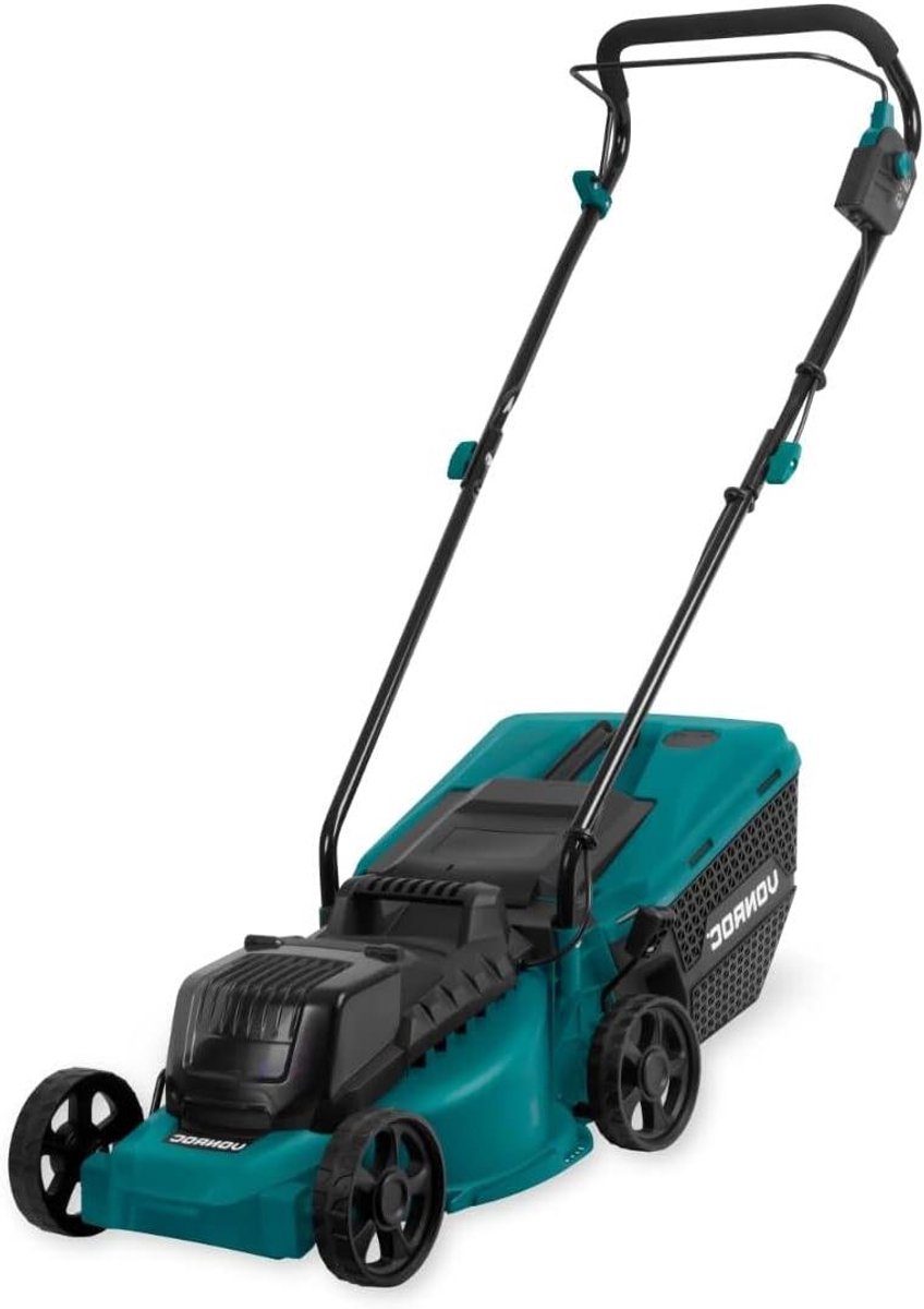 Accu Grasmaaier - Tuinmaaier - Gazon Onderhoud - Brushless Motor - 33 cm - Grijs