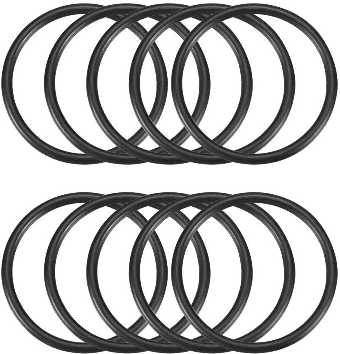 10 Stks 58mm x 50mm x 4mm Mechanische Rubber O Ring Olie Afdichtingspakkingen