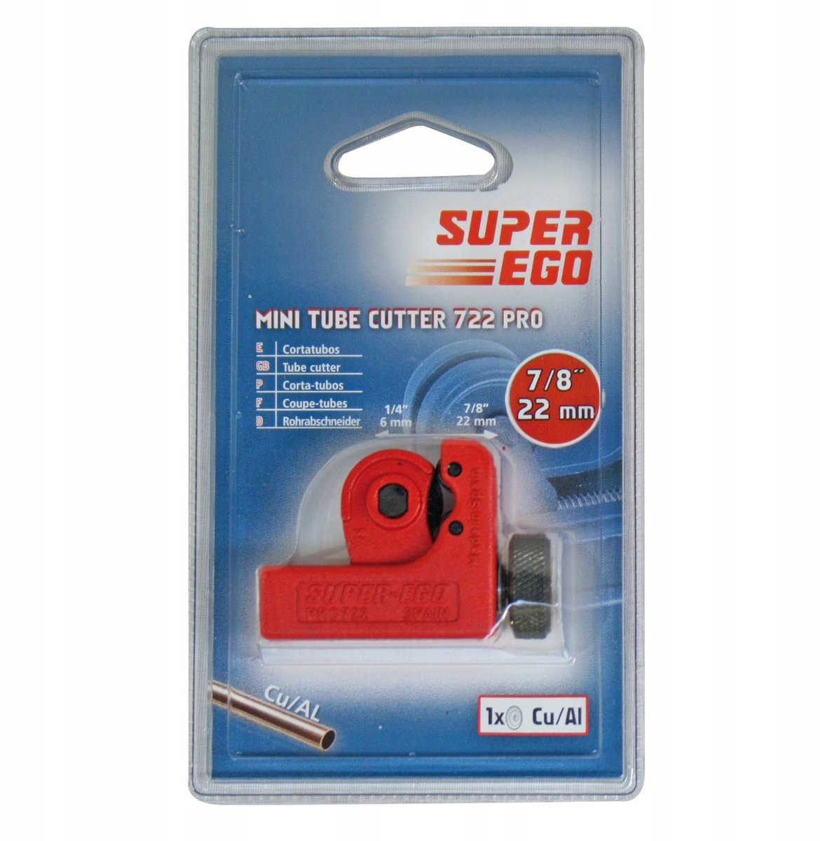 Super-ego Pijpsnijder - 6-22 mm